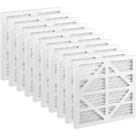 KQGLQLW 10 Pack HEPA 550 Air Filter Replacement Set Compatible with AlorAir CleahShield HEPA 550 Air Scrubber and Abestorm HEPA 550 Air Scrubber MERV-13 Filter Size 13.7×14.8×0.8 in