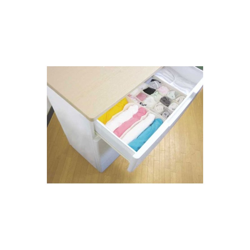 東洋ケース チェスト 仕切りボックス 15マスタイプ 引き出し 仕切り 収納 CS-A 9208 サイズ:約W34