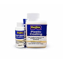 Rustins PCGL1000 1L Plastic Coating and Hardener Gloss