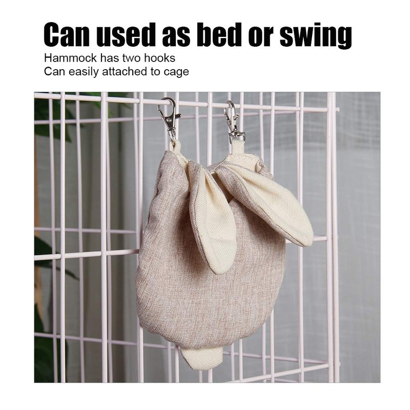 SALUTUYA Muti-Function Hamster Sleeping Bed for Sugar Glider for Pet