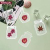 98 Pcs Dried Flower Bookmarks Set, Transparent Pressed Flowers DIY