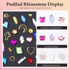 Meibite Multi Shapes Rhinestones Set and Charms for Nails and