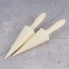 2PCS Waffle Cone Roller, Egg Roll Pizzelle Roller Plastic Cone