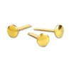 Essentials 40mm IXL Premier Grip Paper Fasteners - Brassed Steel (Pack of 200)