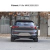 Rear Windshield Wiper Arm Cover Trim Carbon Fiber Style Decoration