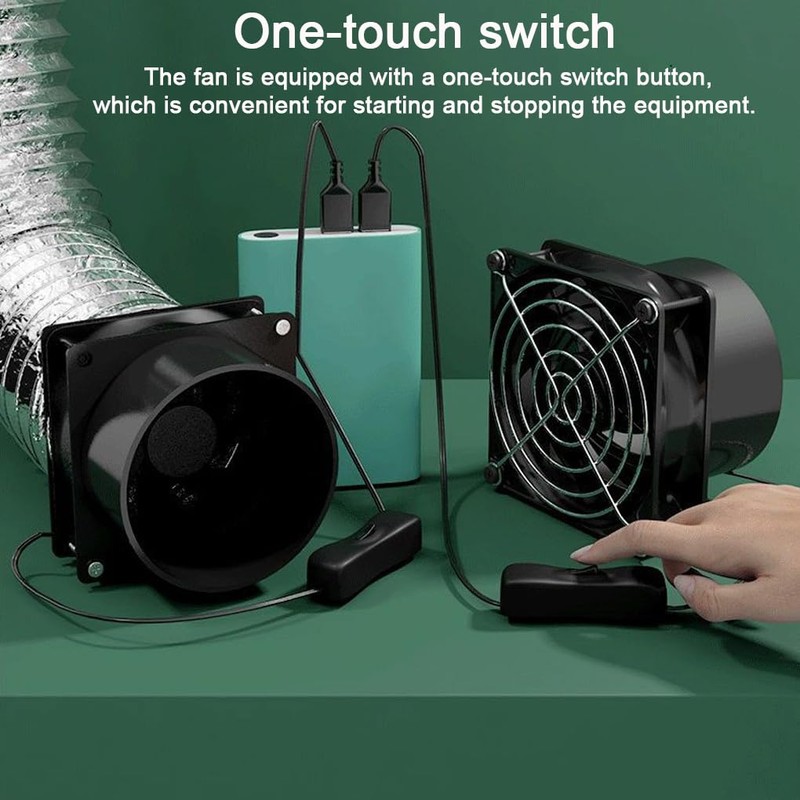 Powerful Smoke Exhaust Fan For Electronic Work Compact And Convenient