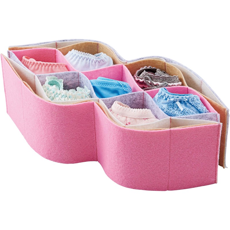 Cogit 90109 Drawer Storage Dividers Pastel Colors 17 Squares Change