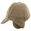 Ex-Store Baby Boys Lined Trapper Hat Grey Teddy in Winter