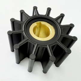 Gtion 09959K-SHW 12 Blade Flexible Impeller Compatible with Sherwood Impeller 09959K， Replacement for Onan 132-0317, Jabsco 18838-0001 CEF 500103 Sierra 18-3046 Johnson 09-701B-1