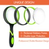 Leffis 2 Pack 10X Magnifying Glass for Seniors & Kids,