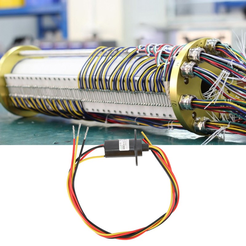MW1320 Conductive Slip Ring 3 Wires 20A Current Slip Ring