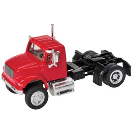 Walthers SceneMaster International 4300 1-Axle Tractor, Red HO Scale Model