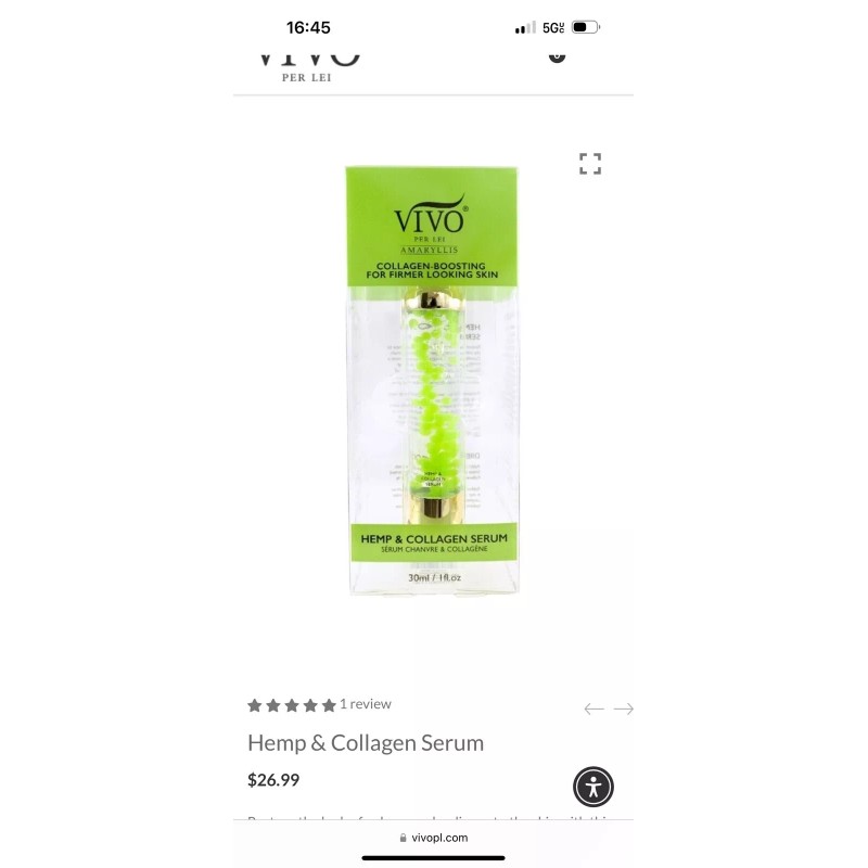 Vivo Per Lei Amaryllis Collagen - Boosting For Firmer Looking