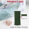 PATIKIL Elastic Bands 6mm x 45 Meters, Polyester Flat Elastic