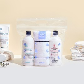 Nature Love Mere Antibacterial Baby Zipper Bag Large 15 Sheets 1 Pack 01. Baby Zipper Bag Large 15 Sheets / 네이쳐러브메레 항균 아기지퍼백 대형 15매 1팩 01.아기지퍼백 대형 15매