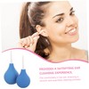 Mikinona 2Pcs Ear Cleaning Tool Durable Ear Washing Squeeze Bulb