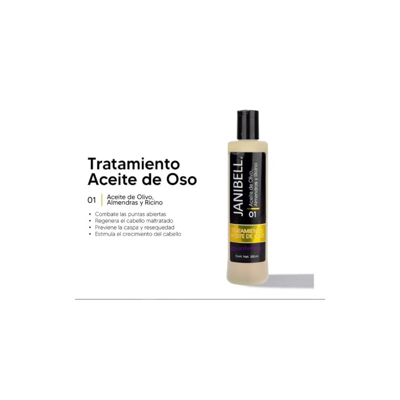 Janibell Shampoo Janibell De Oso 500 Ml Y Tratamiento De