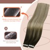 Sunny Hair Tape in Hair Extensions Real Human Hair Invisible
