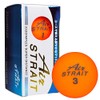 LEZAX ASBA-7759 Air STRAIT Golf Balls, Matte Color Balls, Pack