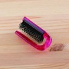 Kai Corporation KQ1167 Anti-Static Brush, Foldable, Ruby Pink