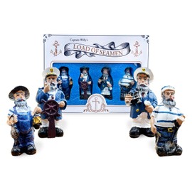 Load of Seamen Sailor Figurines Captain Willy Gag Gift for Adults Weird Sailing Gifts for Sea Lovers Resin Figures White Elephant Ideas