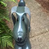 Boot Buddies 23 in. Sophie The Dog Sculpture & Planter
