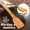 J.H. Company Set 4 Pcs Espatula Pala De Madera Utensilio