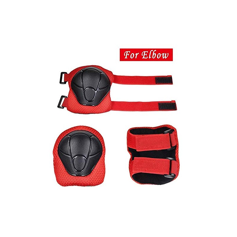 Children Protective Gear Set, 6pcs Adjustable Wrist Guards Protective Gear