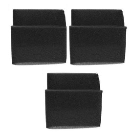 Fette Filter - A32WF02 Large Wet/Dry Foam Filters Compatible with RYOBI Wet/Dry Vacuum Models RY40WD01, PCL735, PWV200 Part # A32WF02 Includes 3 Foam Filter Replacements.