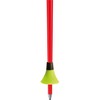 LEKI 115 Unisex Adult Ski Poles, Luminous Black, Neon Yellow,
