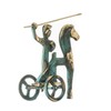 Chariot of The Sun Athena with Spear Ancient Greek Bronze