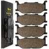 Caltric Brake Pads for Yamaha V-Star 650 Custom XVS65 XVS650