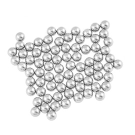 REPAIROCK Bike Wheel Bearing Steel Balls Replacement 5mm Diameter 75 Pcs Auto Replacement Parts