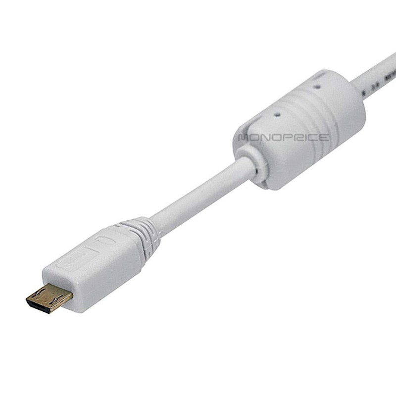 Monoprice USB 2.0 Cable - 3 Feet - White |