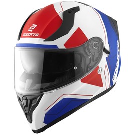 Bogotto V128 Strada Helmet, Blue/Red/White, 2XL