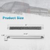 Partsam 2Pcs 17" Clear Lens Red LED Tail Light Bar
