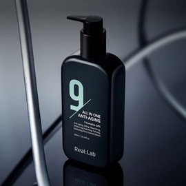 최신상 리얼랩 나인 남성 올인원 안티에이징 로션 300mX2+100mlX2 Latest Real Lab Nine Men's All-in-One Anti-Aging Lotion 300mX2+100mlX2
