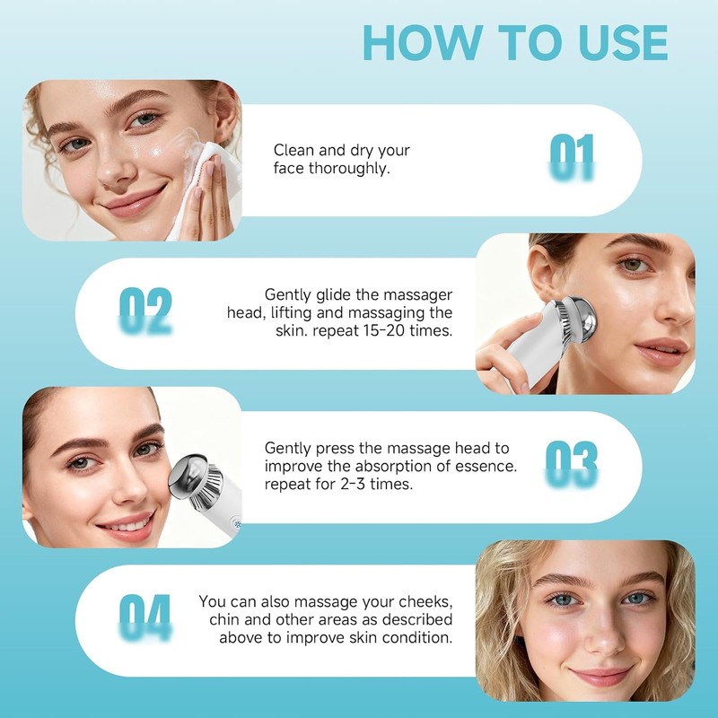 Depuffing Wand for Eyes & Face, 2-in-1 Hot & Cold