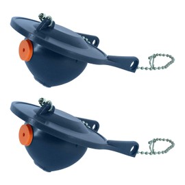 2 Pack of FlushLine Universal 3-in. Toilet Tank Flappers 630-0207 for Mansfield Toilets