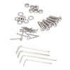 884 Pcs Screw Nut Washer Wrench Kit M2 M3 M4