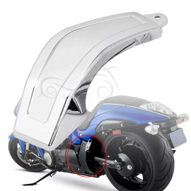 Unbranded Motorcycle Chrome Look Left Frame Cover Fairing Body Trim For Suzuki Boulevard