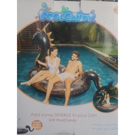 PoolCandy Glitter Dragon Gigantic pool raft