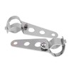 Motorcycle Headlight Bracket, 2Pcs Stainless Steel Headlight Mounting Bracket for