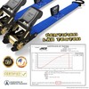 JACO Ratchet Tie Down Straps - 1 inch x 15