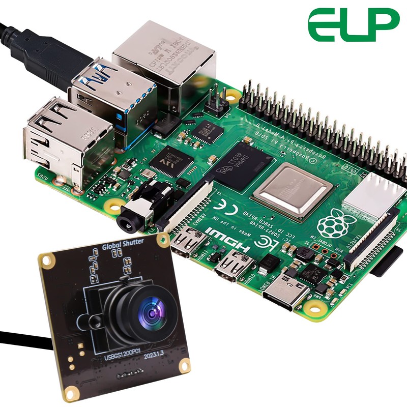 ELP High Speed Wide Angle Global Shutter USB Camera Module