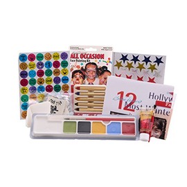 Bloody Mary Professional Super Deluxe Hollywood Face Paint Kit