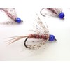 Brent's War Bird Tungsten Bead Head Soft Hackle Flies (12