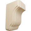 Ekena Millwork COR02X02X04CPRW-CASE-6 Capistrano Mission Wood Corbels, 2 1/2"W x