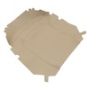 NLQR Leather Center Console Replacement Armrest Cover Beige Tan Compatible