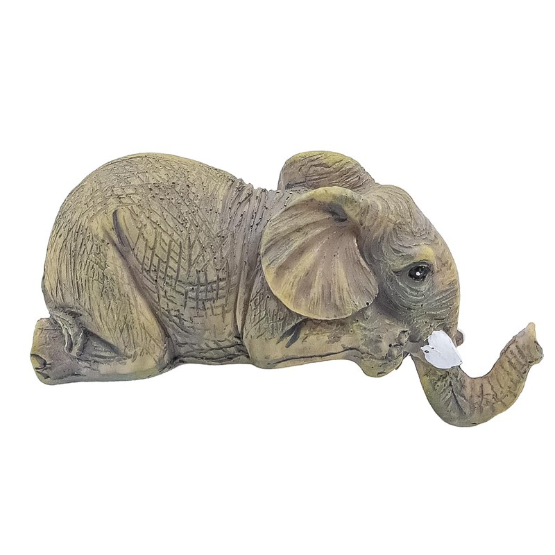 Ieron Elephant Sitter Hand Figurines - Set of 3 Elephant